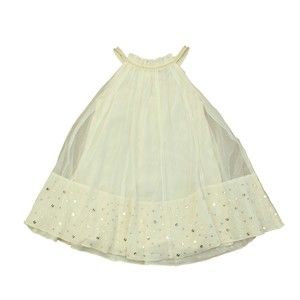 ilovegorgeous Girls Ivory Gold Dress size: 2-3T